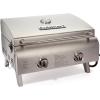imageCuisinart Chefs Style Tabletop Portable Propane Grill 20000 BTU Stainless Steel 2Burner Outdoor Gas Grill for Camping Tailgates BBQ HassleFree Setup TwistStart Ignition CGG306Professional Gas Grill  TwoBurner  Stainless Steel