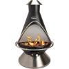 imageCuisinart Chimenea Propane Fire Pit 40000 BTU Adjustable Gas Fire Pit for Patios Includes Lava Rocks Directional Heat Shield and Push to Start Ignition Perfect for Backyards Decks and Patios