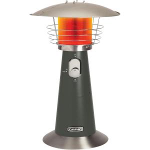 Cuisinart Portable Tabletop Patio Heater, 11,000 BTU Outdoor Propane Heater with Safety Tilt Switch and Adjustable Heat, Burner Screen Guard, 30 sq. Foot Heat Range, Navy(Dark Gray)