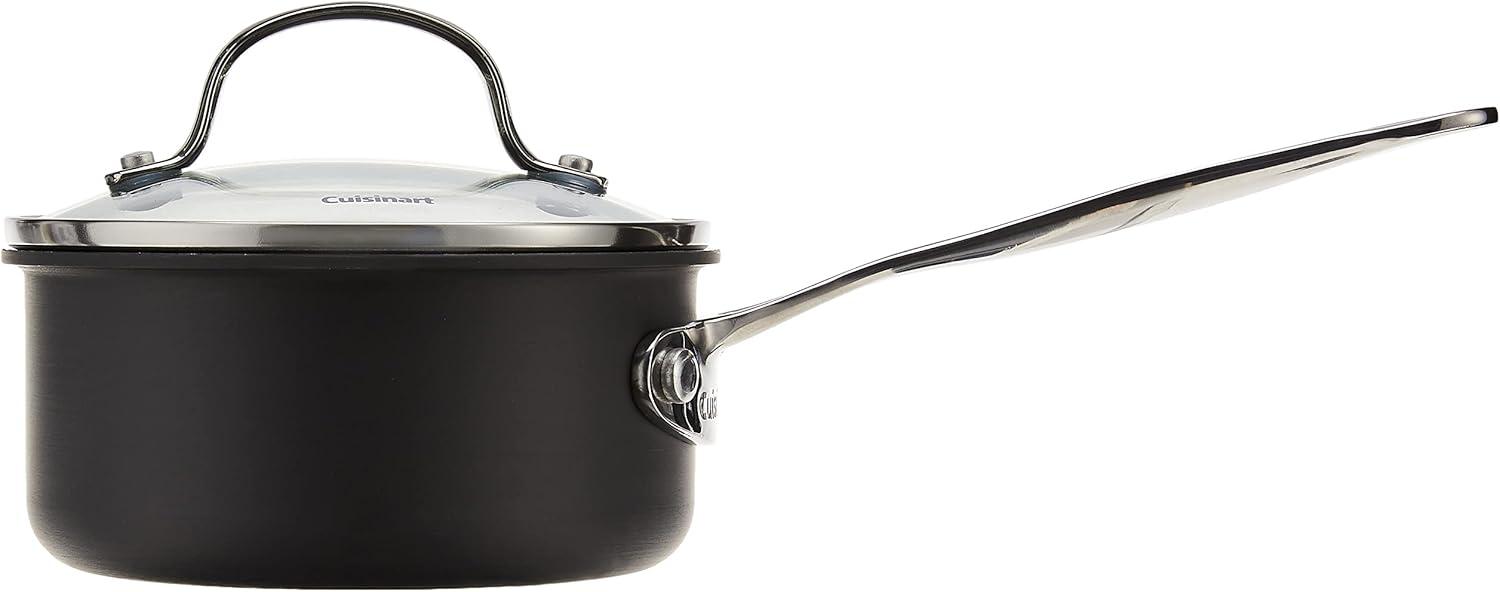 imageCuisinart 61918 NonstickHardAnodized 2Quart Saucepan wCoverSaucepan wCover