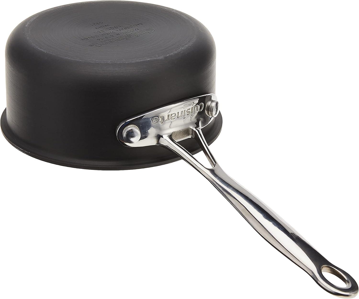 imageCuisinart 61918 NonstickHardAnodized 2Quart Saucepan wCoverSaucepan wCover