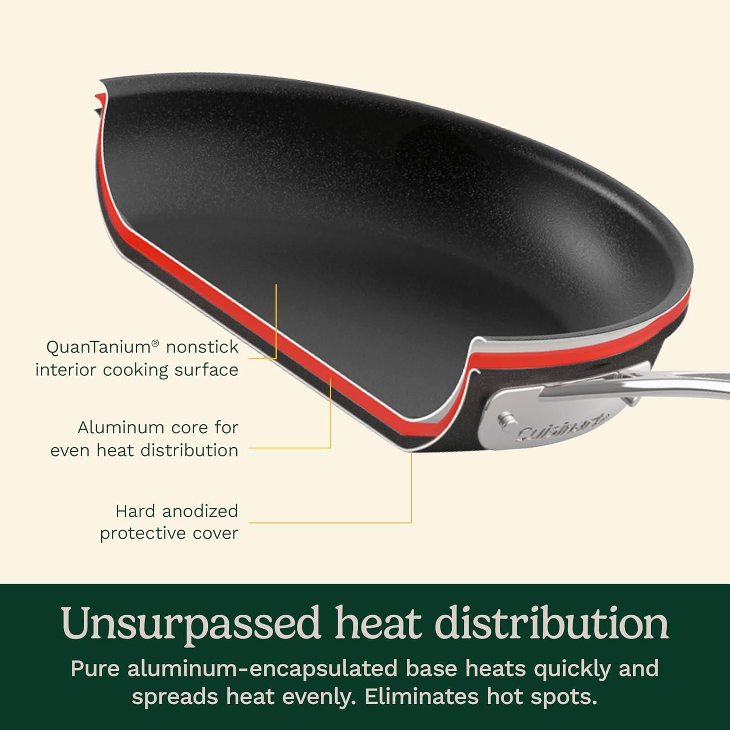 imageCuisinart Chefs Classic Nonstick Hard Anodized 14 Piece Set 66C1417 Piece Set