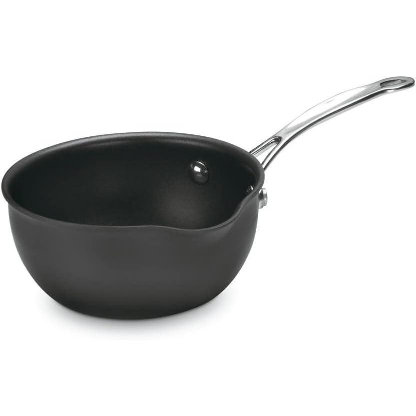 imageCuisinart 63516OP Chefs Classic Nonstick HardAnodized 1Quart Open Pour Saucier
