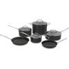 imageCuisinart 6610 Chefs Classic 10Piece Cookware Set NonstickHardAnodized