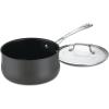 imageCuisinart Contour 1Quart PURELYCERAMIC Nonstick PFAS Free HardAnodized Saucepan with Cover 6419C14