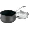 imageCuisinart Contour 2Quart PURELYCERAMIC Nonstick PFAS Free HardAnodized Saucepan with Cover 6419C18P