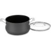 imageCuisinart Contour 5Quart PURELYCERAMIC Nonstick PFAS Free HardAnodized Dutch Oven with Cover 6445C22