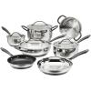 imageCuisinart RADIANT PRO 11Piece Stainless with Brushed Titanium Finish Cookware Set