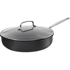 Cuisinart 12-Inch Deep Fry Pan w/Cover, Chef’s Classic Nonstick Hard Anodized Collection, 622-30DFP1