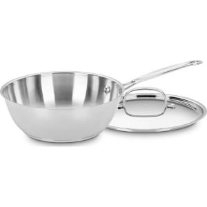 Cuisinart 735-24 Chef’s Classic Stainless 3-Quart Chef’s Pan with Cover(3-Quart)