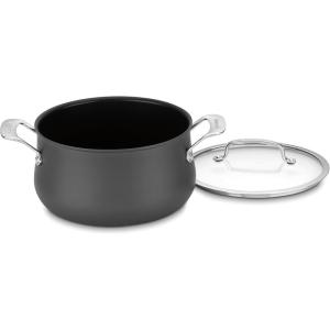 Cuisinart Contour 5-Quart PURELYCERAMIC™ Nonstick PFAS Free Hard-Anodized Dutch Oven with Cover, 6445C-22