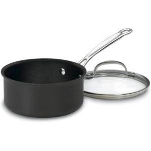Cuisinart Saucepan with Lid Size: 1.5 qt.(Non-Stick Hard Anodized)