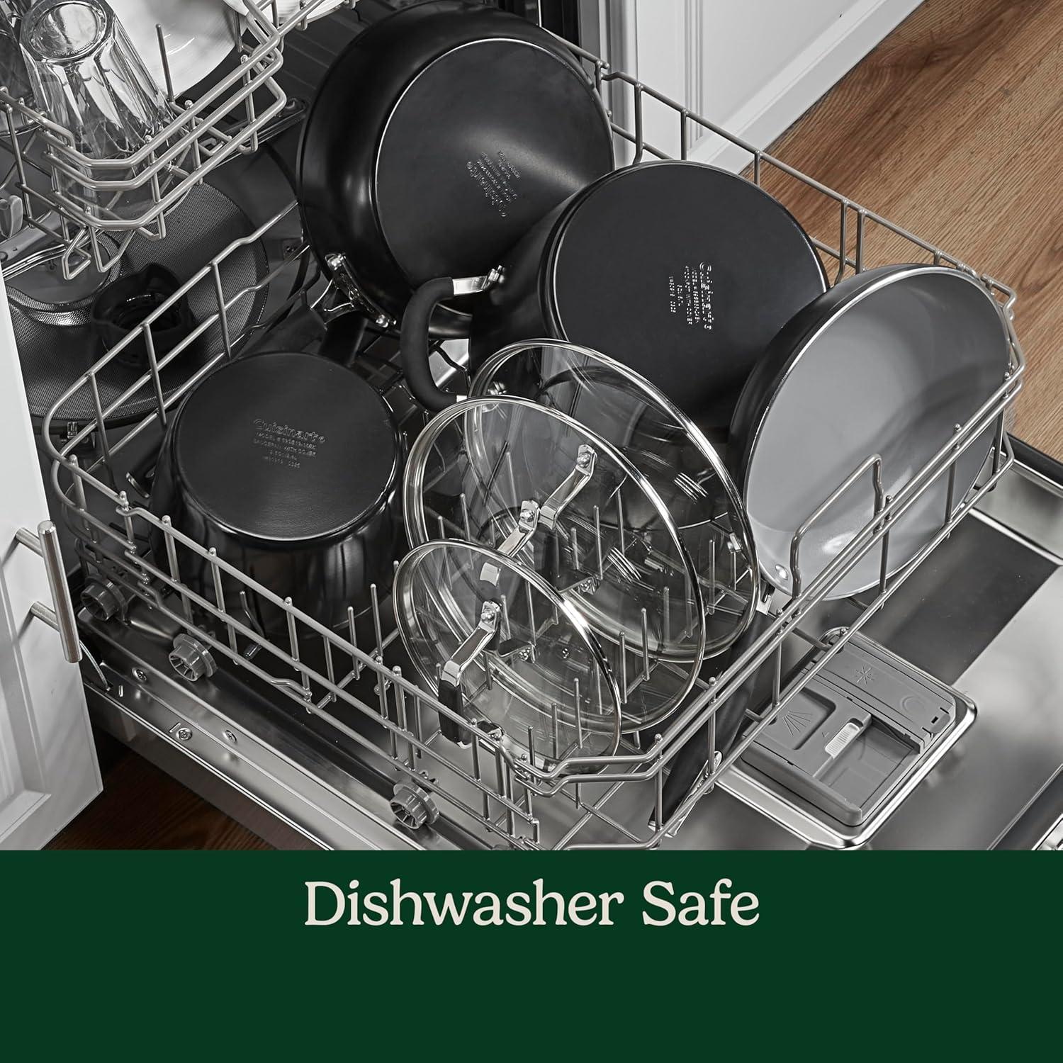 imageCuisinart 11Pc Intermix Ceramic Nonstick Set 59SB11BK