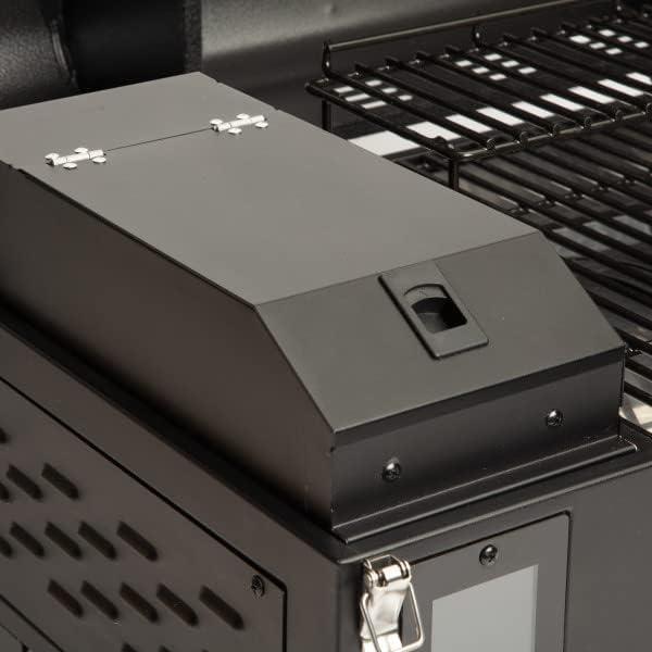 imageCuisinart 8in1 Portable Wood Pellet Grill and Smoker Compact for RV Tailgates Camping and Backyard Cooking Smoky Flavor Versatile Meat Smoker