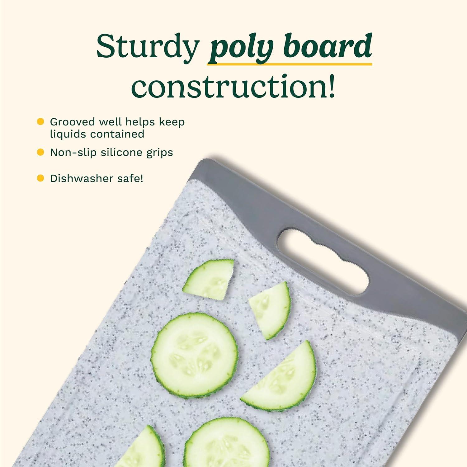 imageCuisinart CPB14MG 14 Marble Poly Board Grey