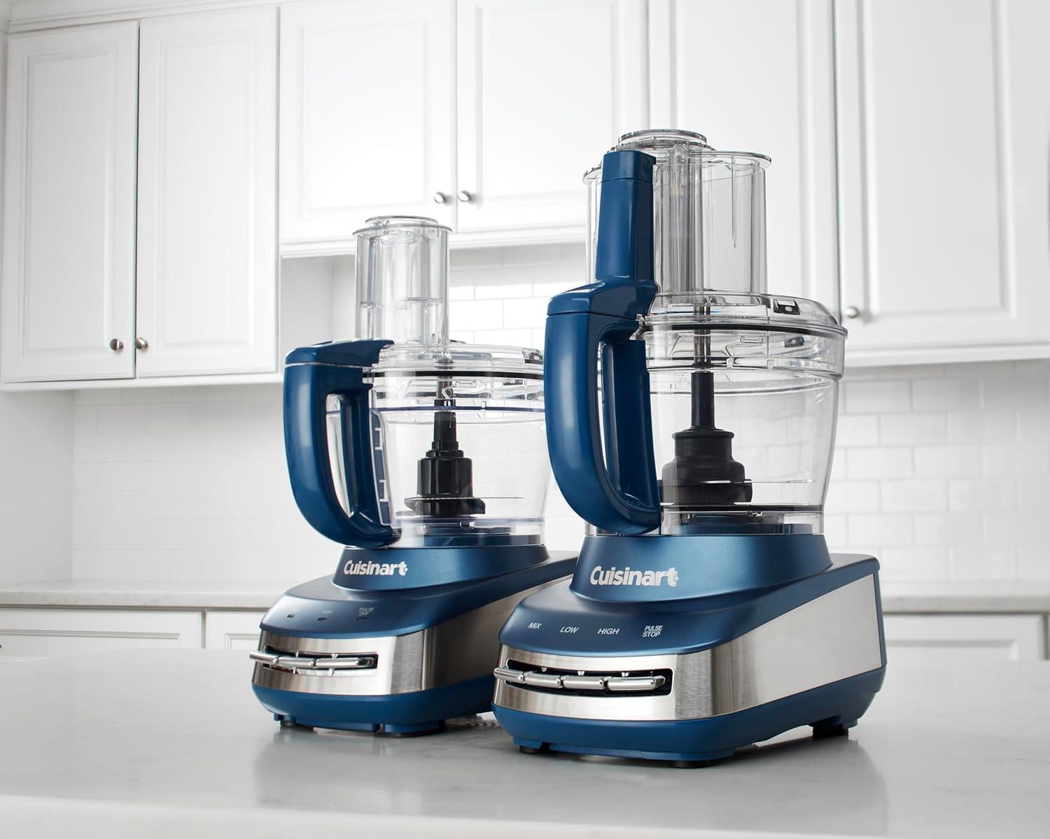 imageCuisinart FP130SS Core Custom 13Cup Multifunctional Food Processor Silver SandMarine Blue