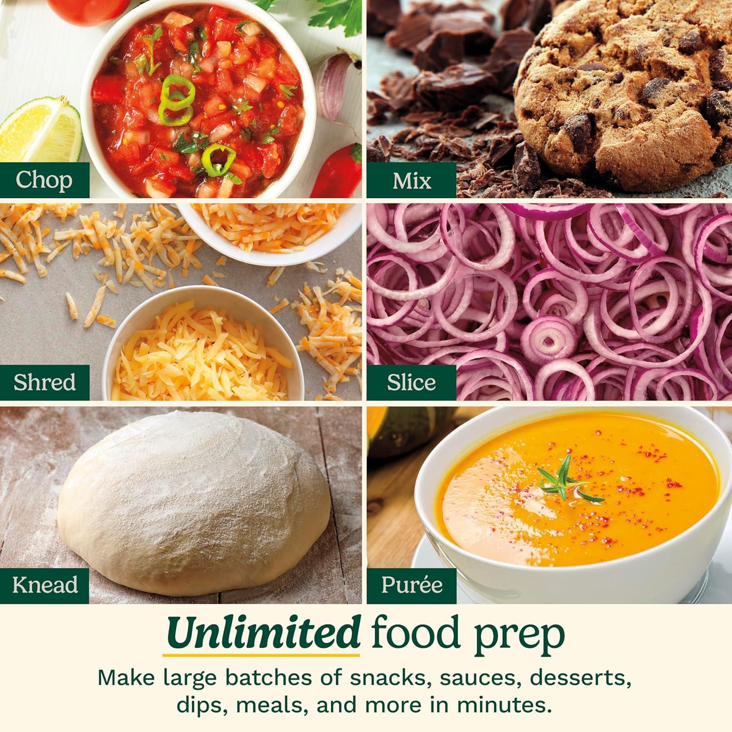 imageCuisinart FP130SS Core Custom 13Cup Multifunctional Food Processor Silver SandMarine Blue