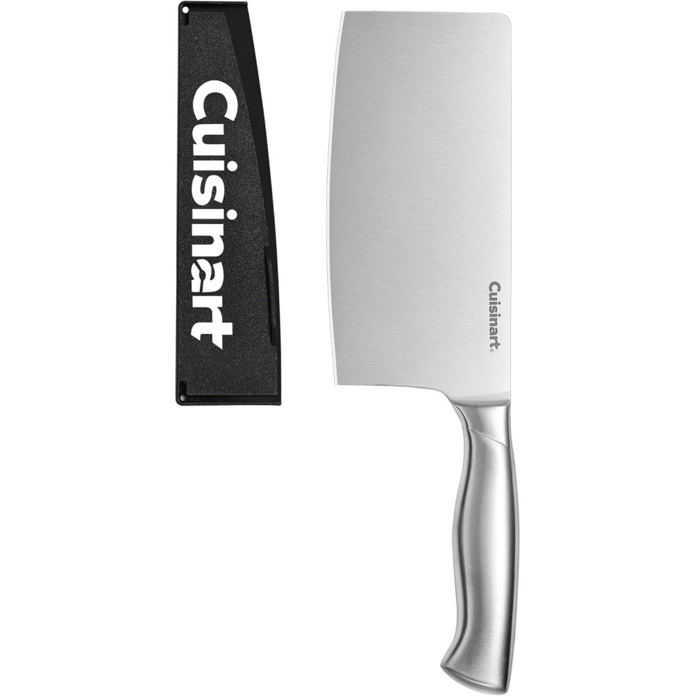 imageCuisinart 7 Stainless Steel Cleaver with Blade Guard