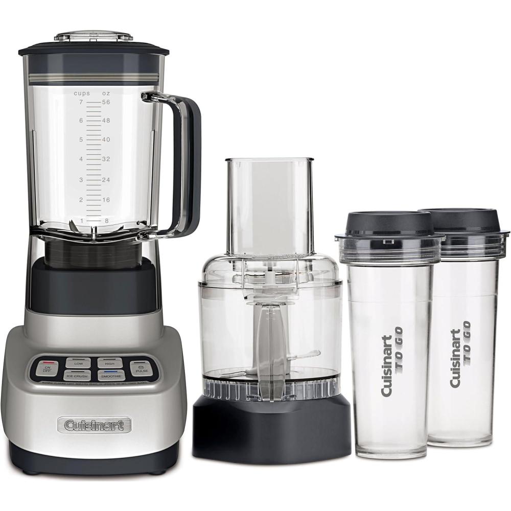 imageCuisinart BFP650 1 HP BlenderFood Processor Silver 3cupSilver