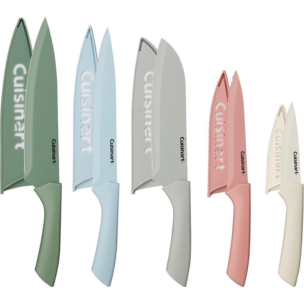 imageCuisinart C5510PCER 10pc Ceramic Coated Cutlery Set