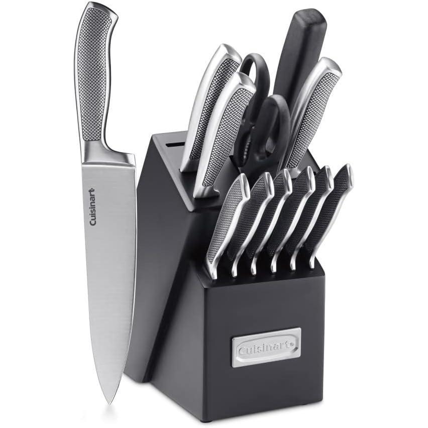 imageCuisinart C77SS7SAN Graphix Collection Santoku Knife 7 Stainless Steel13 Piece