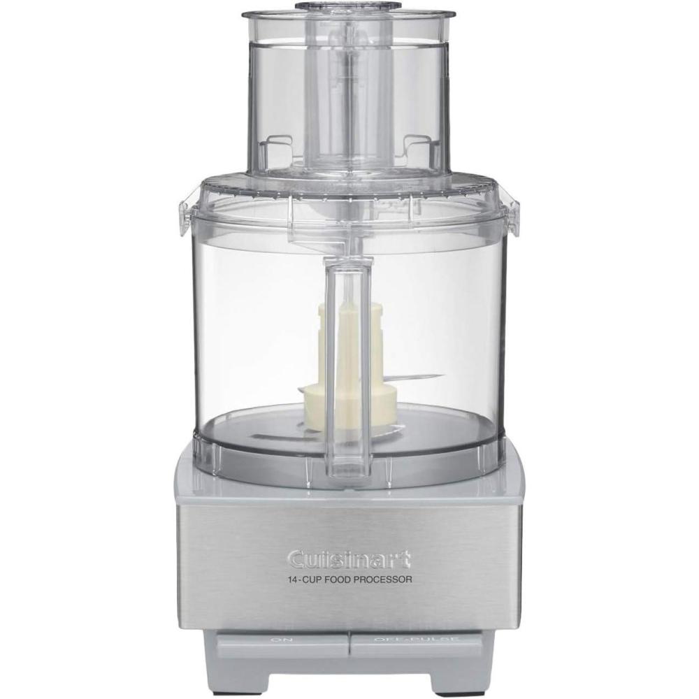 imageCuisinart Cup Pro Custom 11 Food Processor With 625 Watt Motor And Extra Large Feed Tube allows For Whole Fruit And Vegetables Additional Accessories Included For Even More Versatility WhiteLight Grey