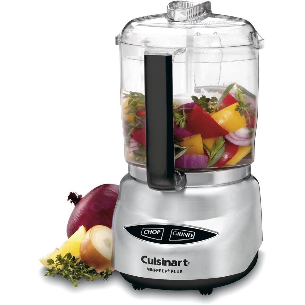 imageCuisinart Mini Prep Plus Food Processor 4 Cup Brushed Stainless ShinyStainless Steel