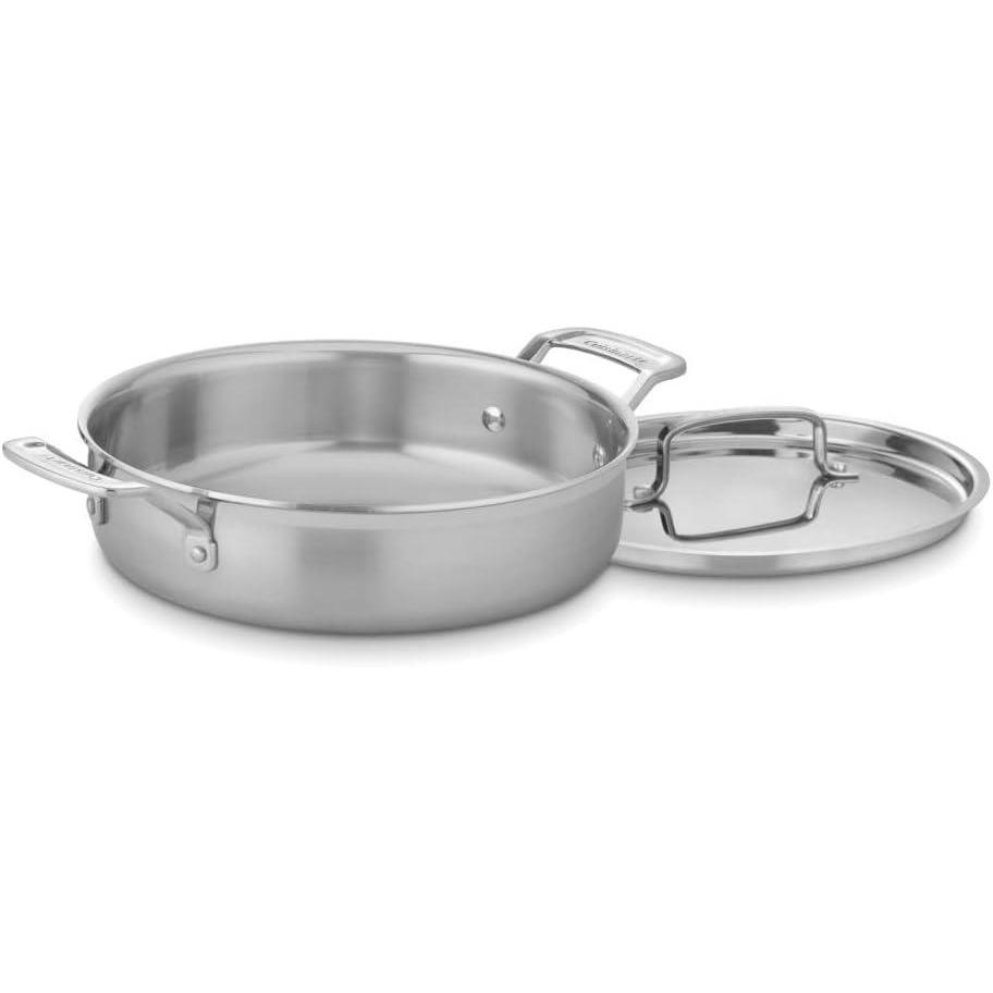 imageCuisinart MultiClad Pro Stainless 3Quart Casserole with CoverCasserole wCover