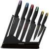 imageCuisinart Advantage Nonstick CeramicCoated Knife Set 7Piece Acrylic Block Stainless Steel Knives for Precise Cutting Durable Kitchen Knife Set with Ergonomic Handles C557PCE7Piece
