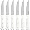imageCuisinart C77WTR6PSK White Triple Rivet Steak Knife Set 6 pc