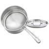 imageCuisinart MCP11120N MultiClad Pro Stainless Skillet 20cm Universal Double Boiler wCover