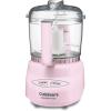 imageCuisinart MiniPrep Plus Food Processor 24Ounce Mini Food Processor to Chop Herbs Vegetables and Hard Cheese 24Ounce Work Bowl Reversible Stainless Steel Blade DLC2ABC Brushed ChromePink