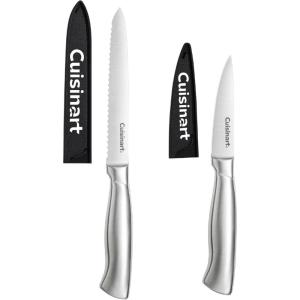 Cuisinart 2-Piece Utility Pairing Stainless Steel Knife Set, includes 5.5″ Serrated Utility and 3.5″ Pairing Knife