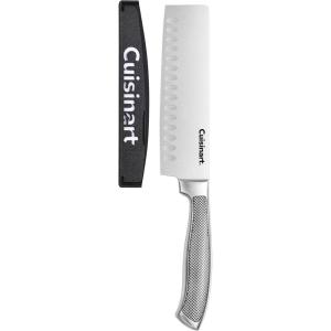 Cuisinart 7″ Stainless Steel Nakiri Knife and Blade Guard, Graphix Collection