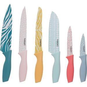 Cuisinart C55-12PRA Advantage-Cutlery-Set, 12-Piece, Animal Print