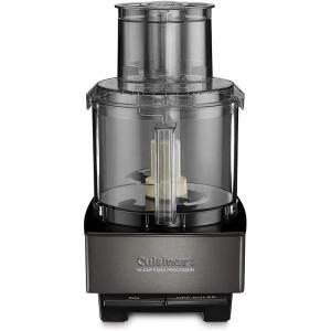 Cuisinart Cup Pro Custom 11 Food Processor With 625 Watt Motor And Extra Large Feed Tube allows For Whole Fruit And Vegetables, Additional Accessories Included For Even More Versatility, White(Black)