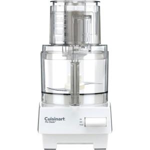 Cuisinart Cup Pro Custom 11 Food Processor With 625 Watt Motor And Extra Large Feed Tube allows For Whole Fruit And Vegetables, Additional Accessories Included For Even More Versatility, White(White)