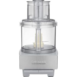 Cuisinart Cup Pro Custom 11 Food Processor With 625 Watt Motor And Extra Large Feed Tube allows For Whole Fruit And Vegetables, Additional Accessories Included For Even More Versatility, White(Light Grey)