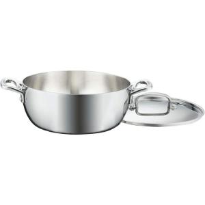 Cuisinart French Classic Tri-Ply Stainless 3-Piece Saucepan and Double Boiler Set(4.5 Quarts)