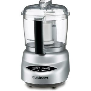 Cuisinart Mini-Prep Plus Food Processor, 24-Ounce Mini Food Processor to Chop Herbs, Vegetables, and Hard Cheese, 24-Ounce Work Bowl, Reversible Stainless Steel Blade, DLC-2ABC, Brushed Chrome(Brushed Chrome)