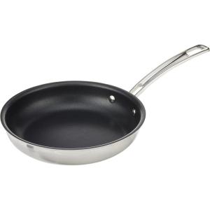 Cuisinart MultiClad Pro 8″ Open Skillet, 8-Inch, Non Stick Stainless Steel, MCPS22C-20NSN(8-Inch)