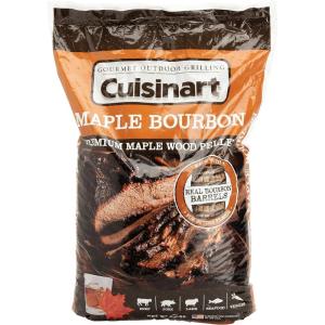 Cuisinart Premium Cherry Rum BBQ Smoking Pellets – 20 lb Bag(Premium Maple Bourbon)