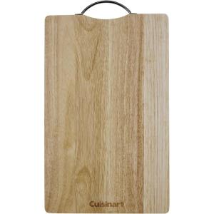Cuisinart Rubberwood 15.5″, 10″ Cutting Board, One Size, Brown(Brown)