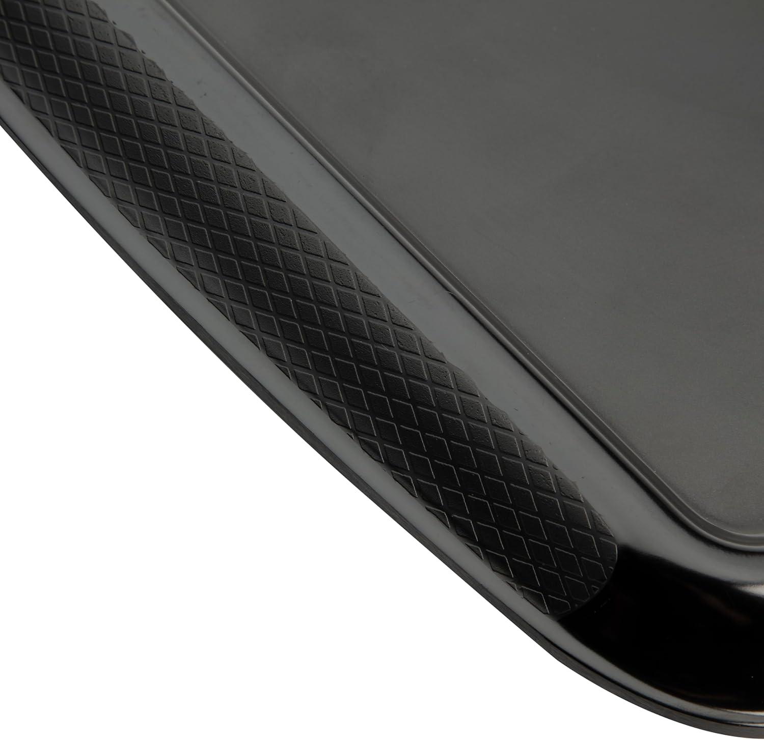 imageCuisinart Grilling Prep amp Serve Trays 17x105 inch BBQ Tray Safe for Food Handling 2 Dishwasher Safe Nesting Trays Black amp Red Perfect Grilling Accessories for Cooked amp Raw Meat Fits 6 BurgersLarge 18 x 145