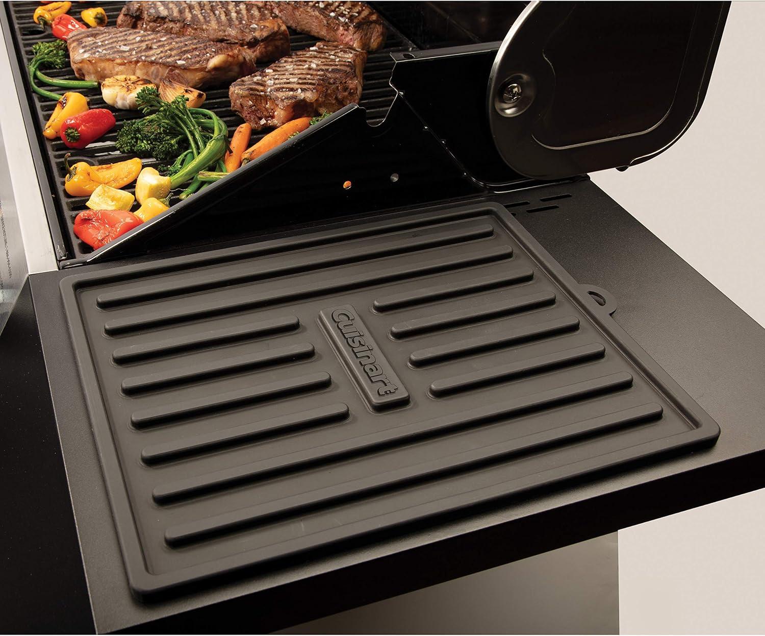 imageCuisinart CTM820 Silicone Grill Tool Mat 11 x 14 Black