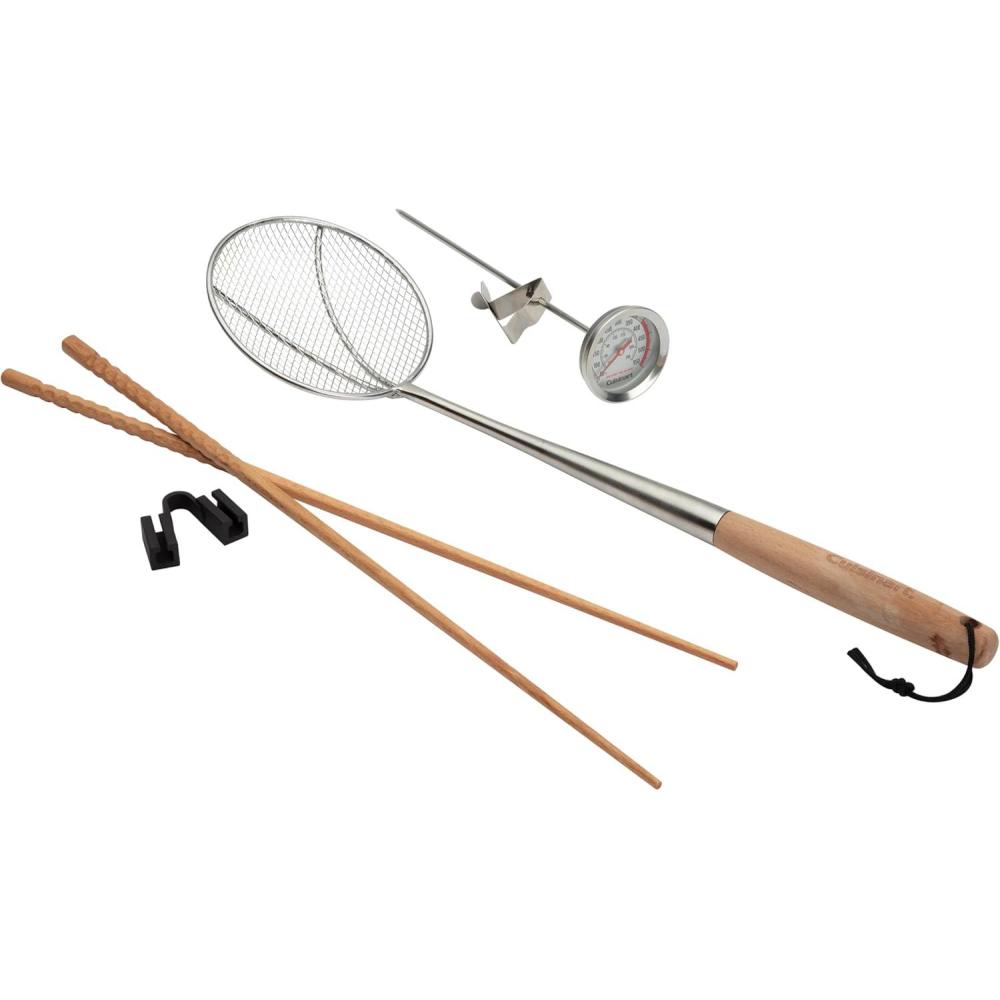 imageCuisinart  4Piece Wok Deep Fry Tool Set  CWA346Wok Deep Fry Tool Set