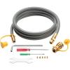 imageCuisinart Natural Gas Conversion Kit for Propel Gas Grill 10FT Hose amp Adapters for Endless Gas CSA Approved Outdoor Grilling Appliance Propane to NG Complete Kit