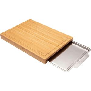 Cuisinart CPK-4884 Bamboo Cutting Board with Hidden Tray(17.7″L x 11.8″W)