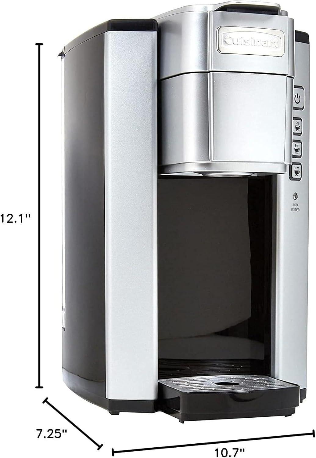 imageCuisinart SS5P1 SingleServe 40Ounce Coffeemaker Stainless SteelSilver