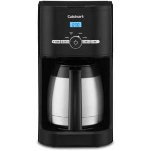 Cuisinart 12-Cup Classic Programmable Coffeemaker, White, 12-Cup, Programmable, DCC-1120NAS(Black Thermal)